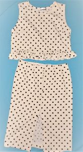 Kids Costumes to Hire - Polka Dot Top & Skirt - GIRL